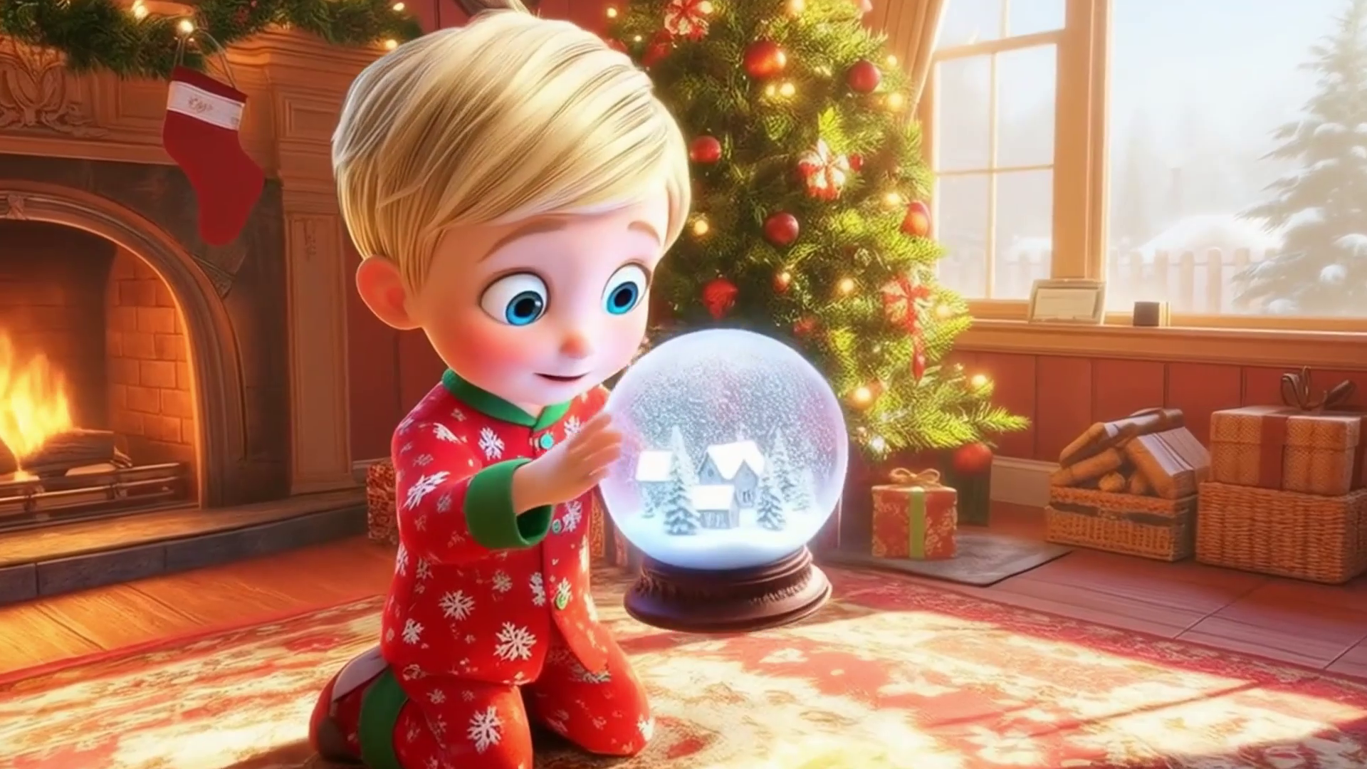 🎄 Personalized Christmas Hero Video – One Child